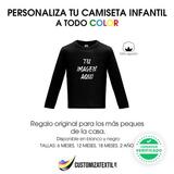 PERSONALIZA SU ROPITA. CAMISETA INFANTIL