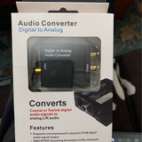 AUDIO CONVERTIDOR DE DIGITAL óPTICO Y CO