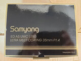 CAJA OBJETIVO SAMYANG ED AS UMC 35MM