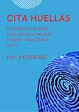 CITA PARA HUELLAS
