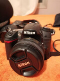 CAMARA D7000 NIKON+2 OBJETIVOS + BOLSA