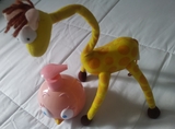 DOSIFICADOR DE JABóN Y PELUCHE JIRAFA