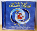 CD MúSICA PARA LA BODA REAL. 22-5-2004
