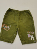 PANTALÓN DE PANA VERDE BEBÉ