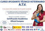 CURSO-AYUDANTE TéCNICO VETERINARIO