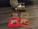 PROYECTOR ELMO + PELICULAS SUPER 8