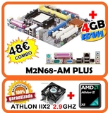 AM2 M2N68—AM PLUS + MICRO Y 4GB RAM