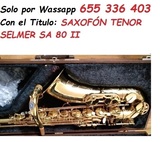 SAXOFÓN TENOR SELMER SA 80 II