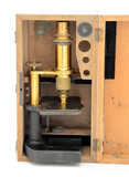 MICROSCOPIO ANTIGUO ALEMAN PAUL THATE (1