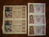 5 DECIMOS LOTERíA NACIONAL AñO 1966 Y 85